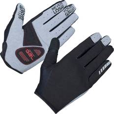8 - Dame - S Handsker & Vanter Gripgrab Shark Padded Full Finger Summer Gloves - Black