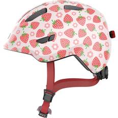 ABUS Smiley 3.0 LED Bicycle Helmet Rose Strawberry