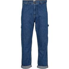 Bomuld - Unisex Jeans Lee Jeans Carpenter Relaxed Fit Unisex Mid Shade