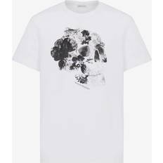 Alexander McQueen Asymmetriske Tøj Alexander McQueen Cotton jersey T-shirt white