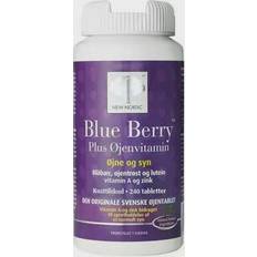 A-vitaminer - Zink Vitaminer & Mineraler New Nordic Blue Berry 10mg 240 stk