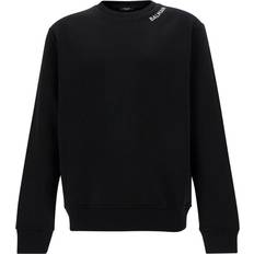 Balmain Sort Sweatere Balmain Embroidered Sweatshirt black