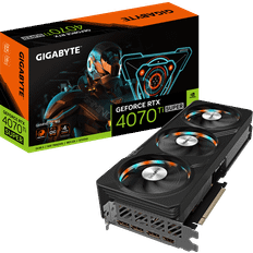 GeForce RTX 4070 Ti Super - Nvidia Geforce Grafikkort Gigabyte GeForce RTX 4070 Ti Super Gaming OC HDMI 3xDP 16GB
