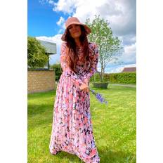 Noella X Molly&My Eksklusiv Dress Lilac Flower sort