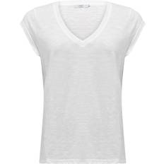 Coster Copenhagen T-shirts & Toppe Coster Copenhagen CC Heart Basic V-neck T-shirt, White