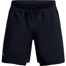 Under Armour Herre Bukser & Shorts Under Armour Launch 7in 2-in-1 Shorts Blue Man