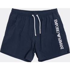 Emporio Armani Herre Badebukser Emporio Armani Logoband Swim Shorts, Navy