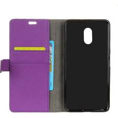 CaseOnline Wallet 2-kort til OnePlus 6T A6010 lilla