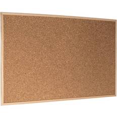 Esselte Economy Cork Noticeboard Wood frame 90x60cm