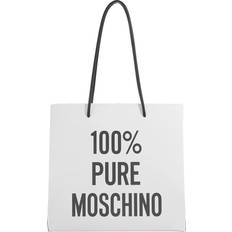 Moschino Skind Tasker Moschino White '100% PURE Tote A2001 Fantasy White UNI