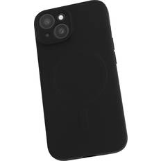 Wave Plast Mobiltilbehør Wave Soft Touch silicone protector, Apple iPhone 15, black