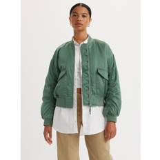 Levi's Dame - Grøn - Knapper Tøj Levi's Andy Tech Bomber Jacket