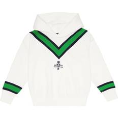 Polo Ralph Lauren Hoodies Børnetøj Polo Ralph Lauren Kids Cotton-blend hoodie white