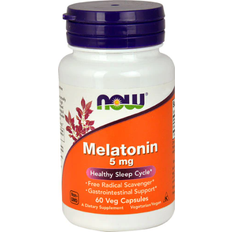 NOW Melatonin 5mg 60 stk