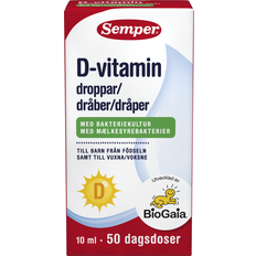 D-vitaminer - Kalcium Vitaminer & Mineraler Semper BioGaia D-Vitamin Drops 10ml