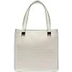 Only Håndtasker Only Petra Croco Shoulder Bag - Whisper White/Classic Green Edge