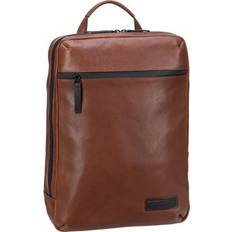 Jost Skoletasker Jost Daypack Backpack Rygsække Magasin Cognac Leather 31x42x9,5