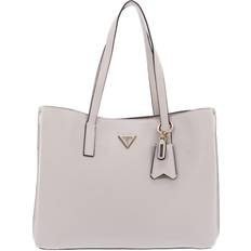 Guess Skind Håndtasker Guess Meridian Girlfriend Tote, Stone