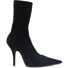 35 ½ - Dame - Stof Støvler Balenciaga Knife sock boots black