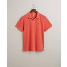 Gant Orange Tøj Gant Herre Sunfaded piqué poloskjorte