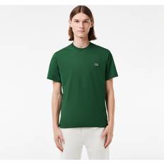 Lacoste Grøn Overdele Lacoste Mens Green Logo T-Shirt