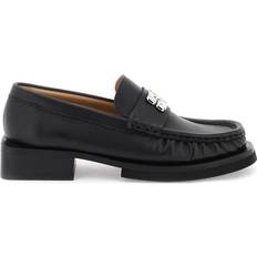 5 - Dame - Imiteret læder Lave sko Ganni Butterfly Logo Loafer Loafers Black
