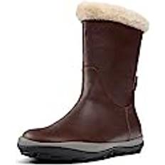 Camper Dame Snørestøvler Camper Peu Pista GORE-TEX Boots for Women Brown, 7.5, Smooth leather