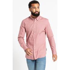 French Connection Herre Tøj French Connection Mens Long Sleeve Design Shirt Blush
