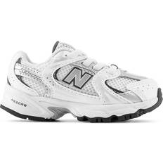 28 Løbesko New Balance Kid's 530 Bungee - White/Natural Indigo/Silver Metallic