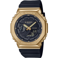 Casio Analoge - Sort - Unisex Armbåndsure Casio G-Shock (GM-2100G-1A9)