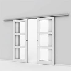 Safco Doors Double solid Square Skydedør S 0502-Y (170x210cm)