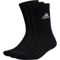 Adidas 48 - Dame Tøj adidas Cushioned Crew Socks 3-pack - Black/White