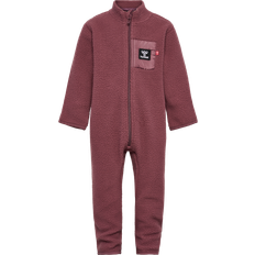 Hummel 68 Børnetøj Hummel Atlas Zip Suit - Rose Brown (220597-4085)