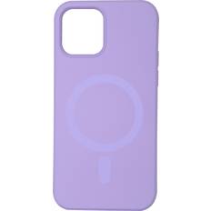 Essentials Lilla Mobiletuier Essentials iPhone 12/12 Pro Silicone Mag back cover, Purple