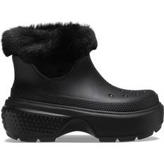 Crocs Dame Støvler Crocs Stomp Lined Boot - Black