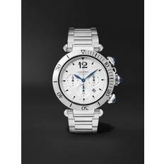 Cartier Pasha de Automatic Chronograph 41mm Watch, Ref. No. WSPA0018 Men White