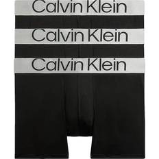 Genanvendt materiale - Herre Undertøj Calvin Klein Boxer Briefs 3-pack - Black