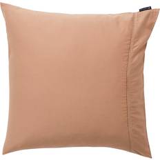 Lexington Bomuldssatin Boligtekstiler Lexington Washed Cotton Sateen Pillowcase Beige