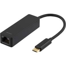 Gigabit Ethernet - USB-C Netværkskort Deltaco USBC-GIGA