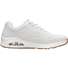 39 ⅓ - Imiteret læder Sneakers Skechers Street UNO Stand On Air M - White