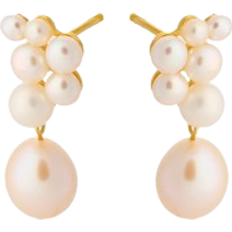 Justérbar størrelse Smykker Pernille Corydon Ocean Treasure Earsticks - Gold/Pearl