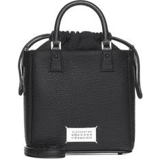 Maison Margiela Skind Håndtasker Maison Margiela Womens Black 5ac Leather Crossbody bag