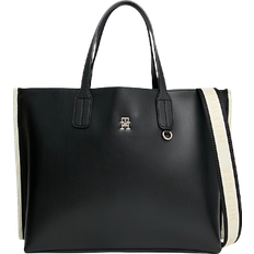 Tommy Hilfiger Dame Tote Bag & Shopper tasker Tommy Hilfiger Iconic Detachable Strap Satchel - Black