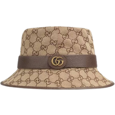 Gucci Lærred Tilbehør Gucci GG Canvas Hat - Beige/Brown