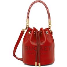 Marc Jacobs The Leather Bucket Bag - True Red