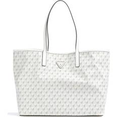 Guess Skulderrem Tote Bag & Shopper tasker Guess Vikky Witte Shopper HWJT93-18290-STL