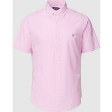 Polo Ralph Lauren Pink T-shirts & Toppe Polo Ralph Lauren Short-sleeved shirt 2604h_rose_white