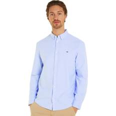 Blå - Herre - XS Kjoler Tommy Jeans Oxford Shirt Moderate Blue