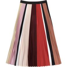 32 - Dame - Midinederdele - Polyester Munthe Charming Skirt - Nature