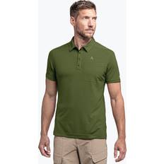 Schöffel Polyester Overdele Schöffel Polo Shirt Ramseck Polo shirt 50, olive